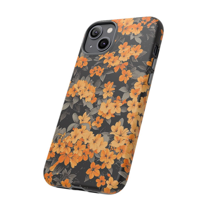 Bloeiende Oranje Trompetbloemen