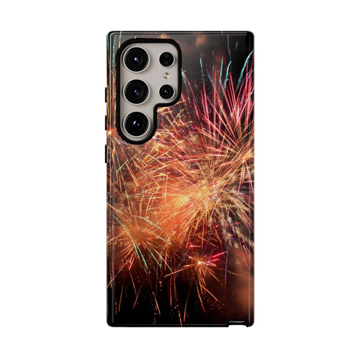 Kleurrijk Vuurwerk Spektakel