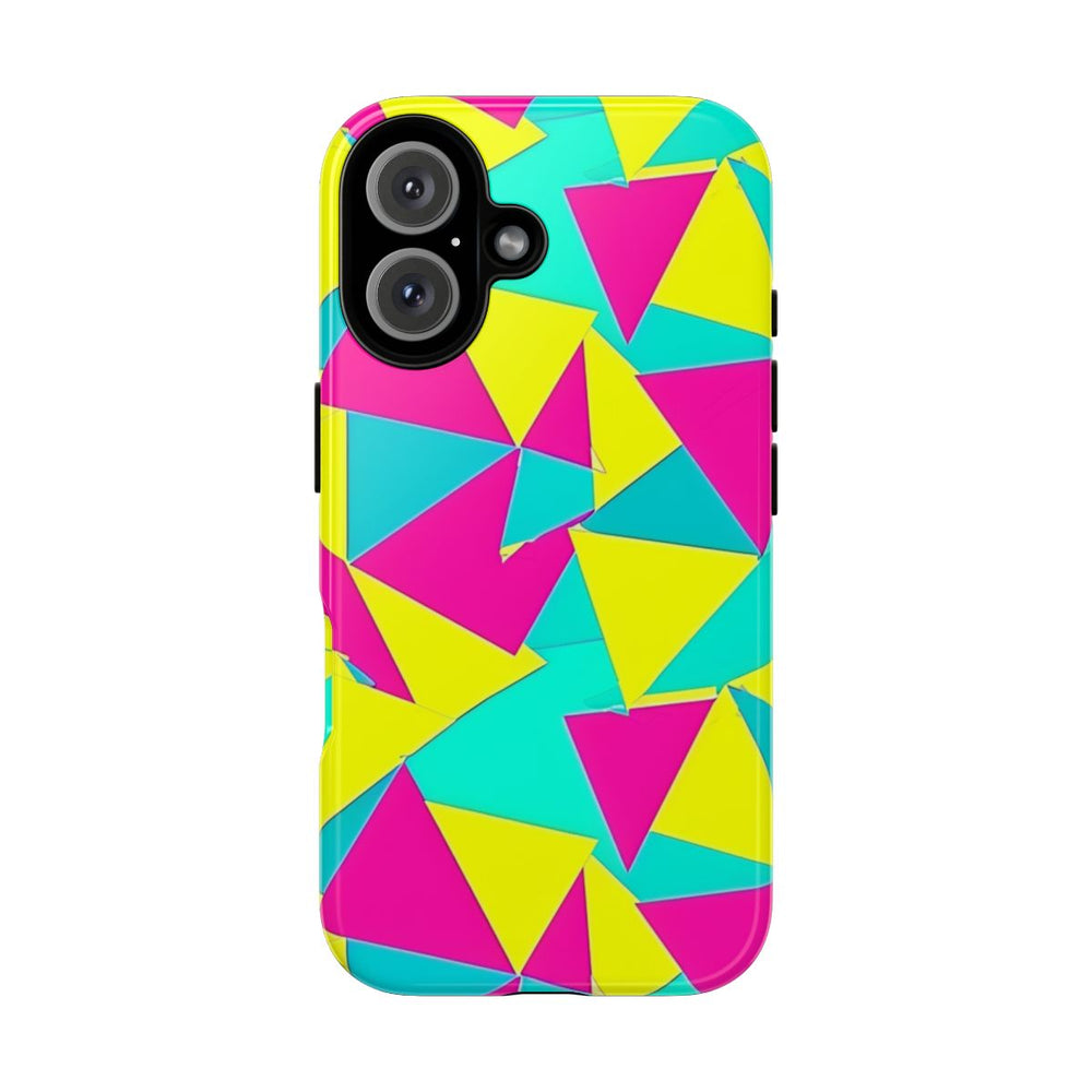 Neon Driehoekenpatroon