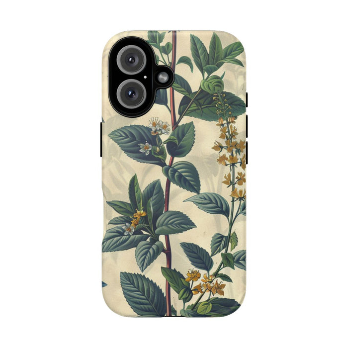 Vintage Botanisch Kruidenpatroon