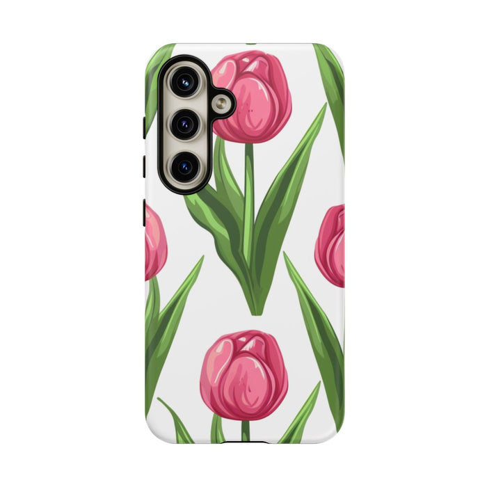 Roze Tulp Bloemenpatroon
