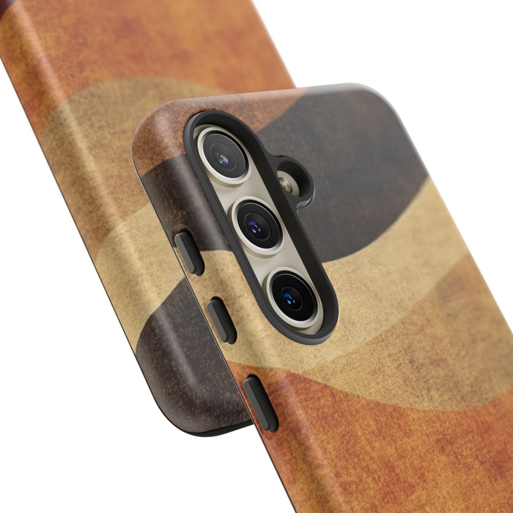 Warme Abstracte Golfpatronen