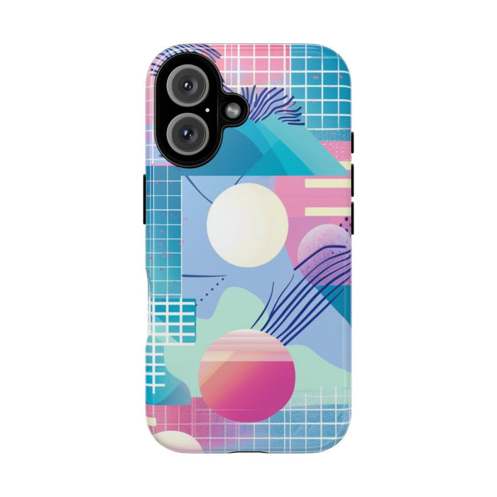 Abstract Geometrisch Patroon in Pasteltinten