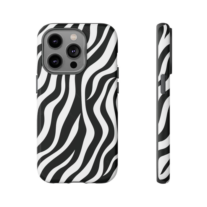 Zwart-Wit Zebra Strepenpatroon