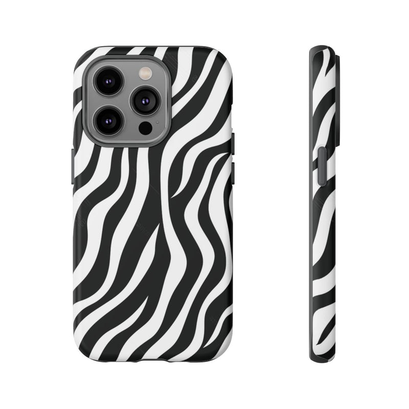 Zwart-Wit Zebra Strepenpatroon