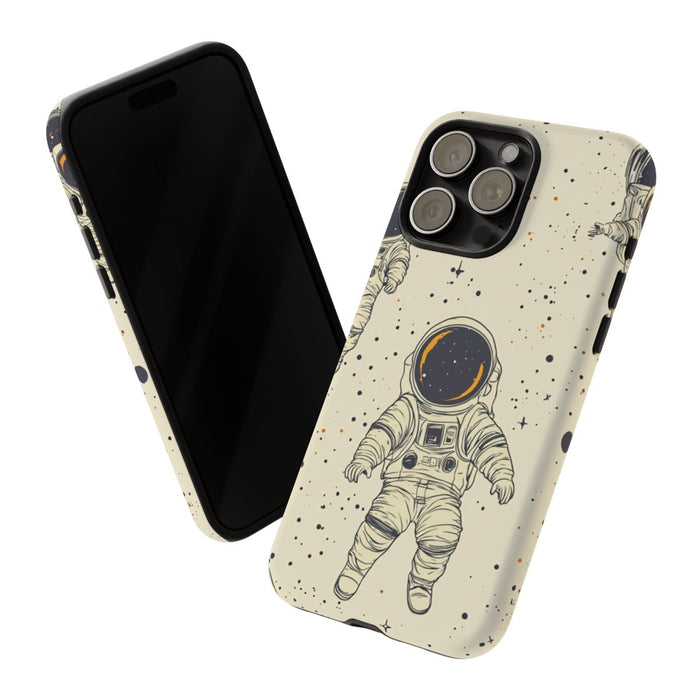 Zwevende Astronauten en Ruimtepatroon