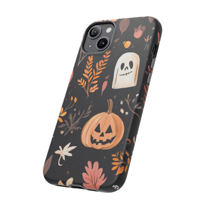 Halloween Pompoen- en Spookmotief