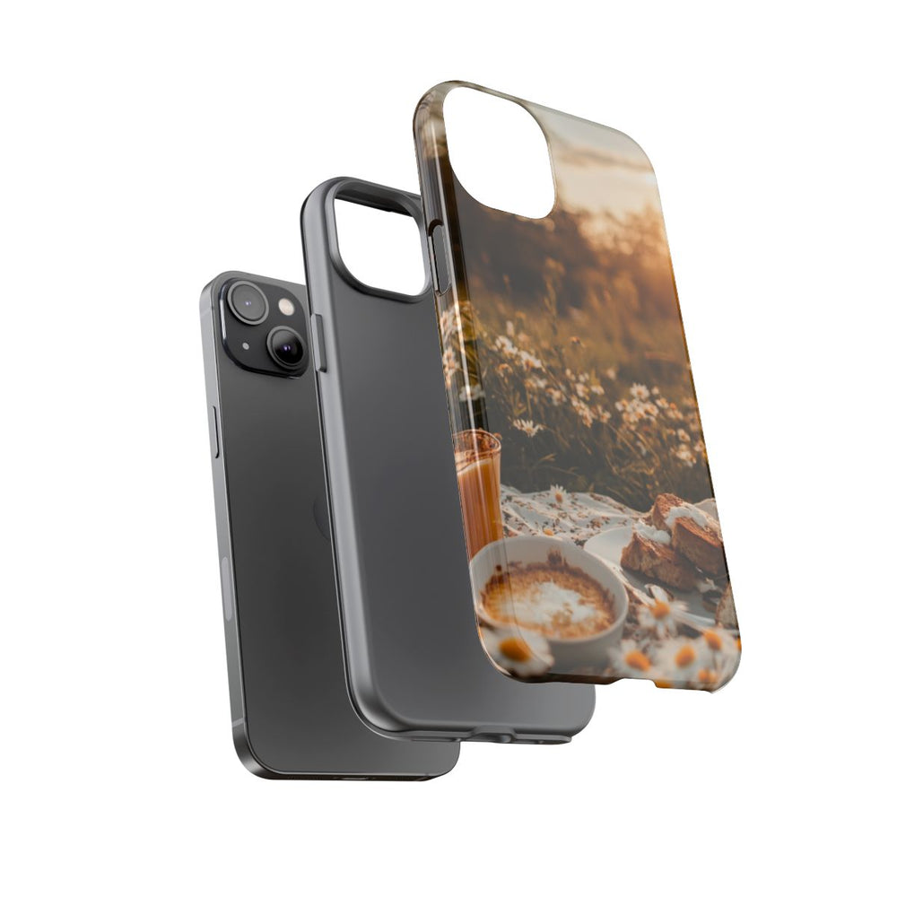 Zonnig Madeliefjesveld Ontbijtscène