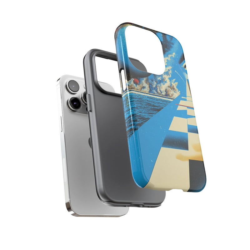 Surrealistische Geometrische Oceaanscène