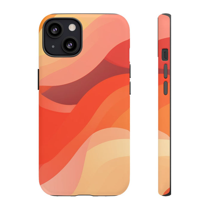 Warme Abstracte Golfpatronen