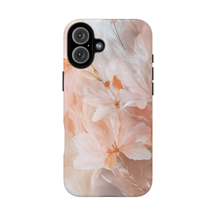 Fijne Pastelkleurige Bloemen Abstract