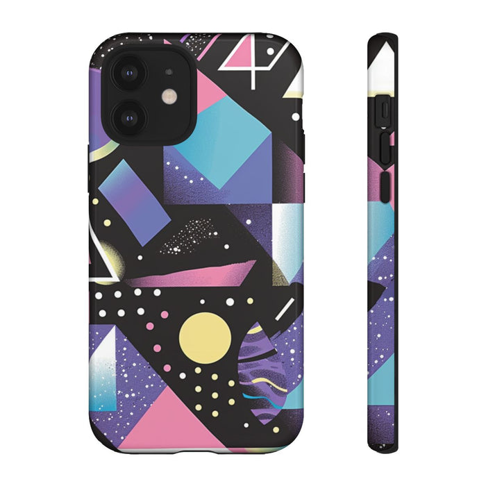 Geometrisch Vaporwave Abstract Patroon
