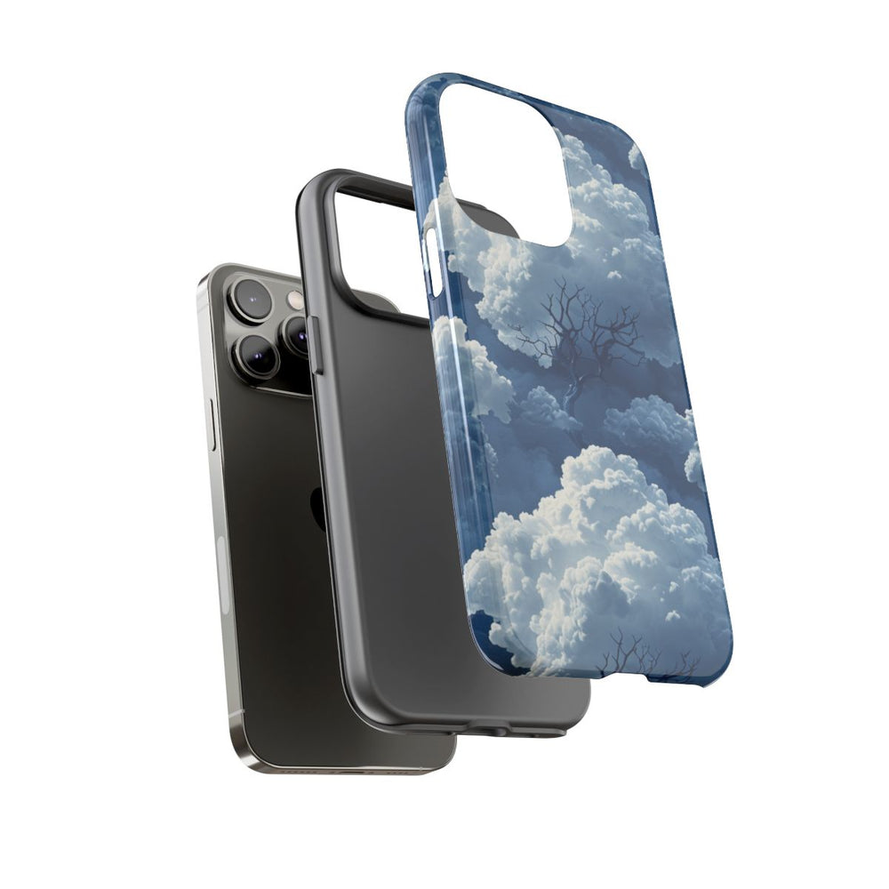 3D Wolken en Boompatroon