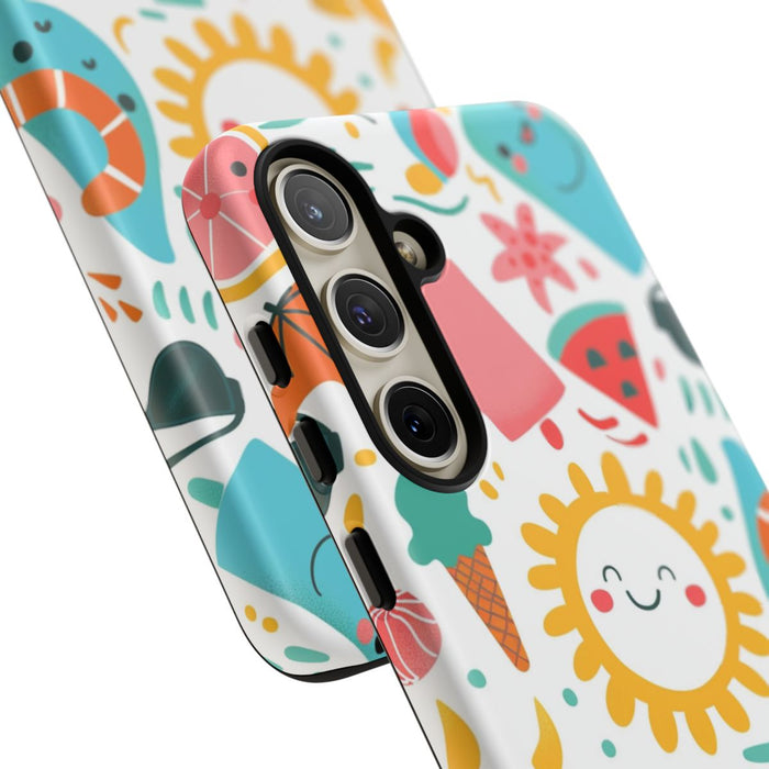 Vrolijke Zomerzonnetjes en Lekkernijen Patroon