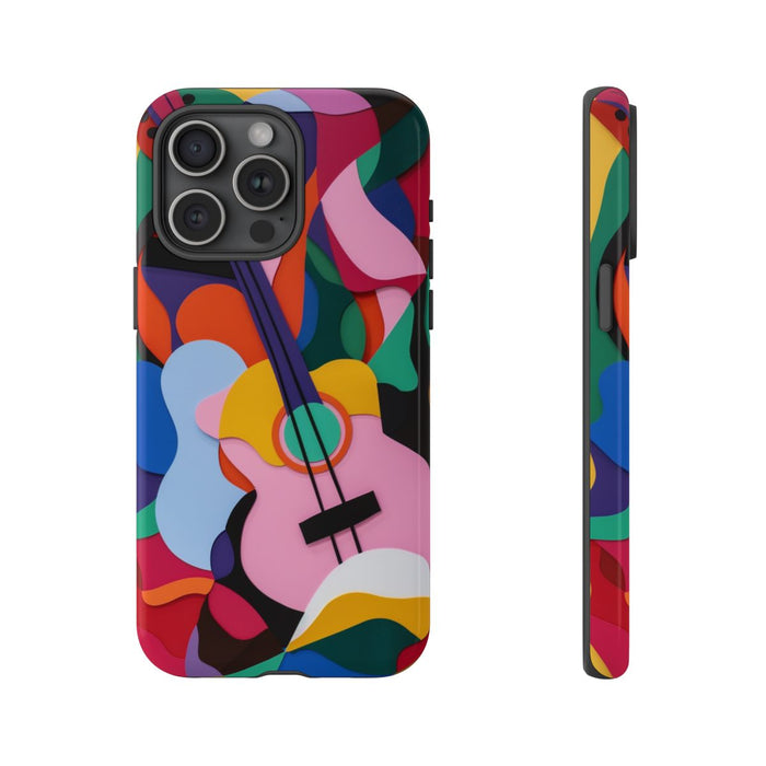 Kleurrijke Abstracte Gitaar