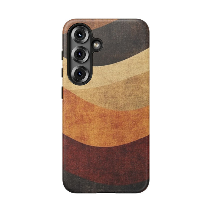 Warme Abstracte Golfpatronen