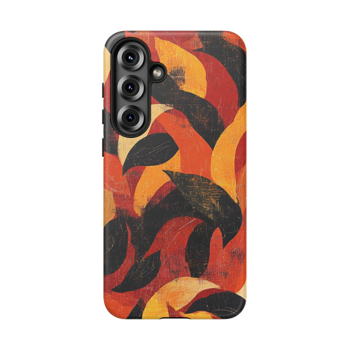 Abstract Herfstbladeren Patroon