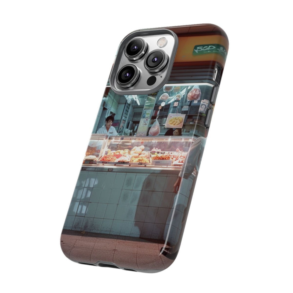 Straatvoedselkraam Tafereel