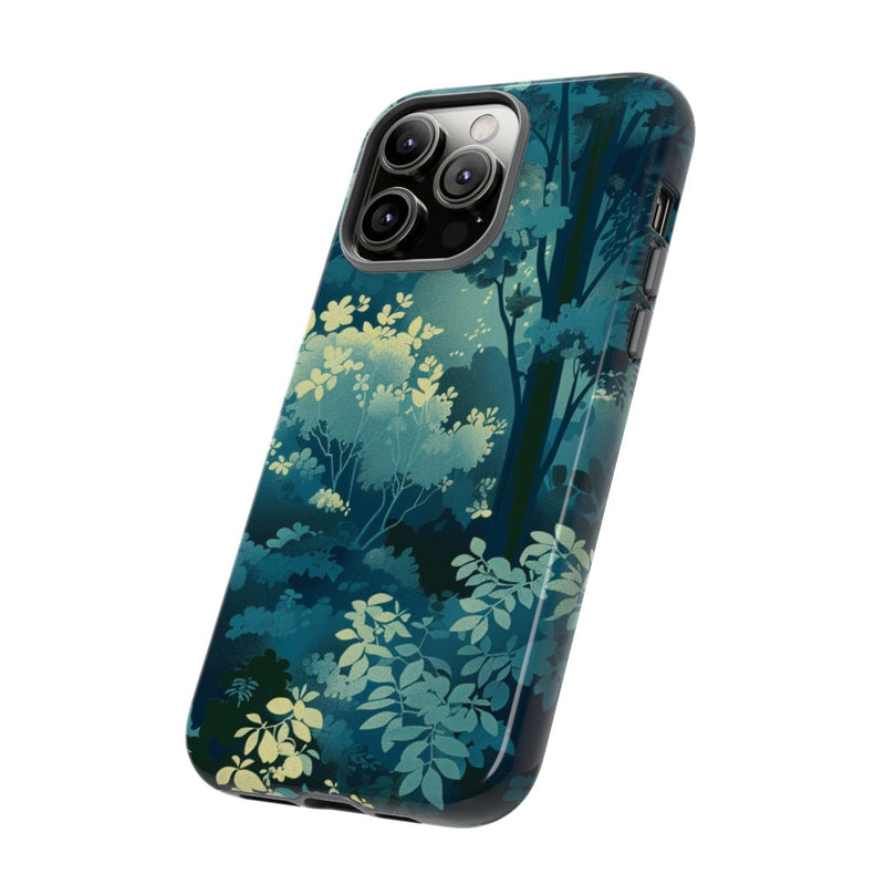 Gloeiende Bosbladeren in Laagjes