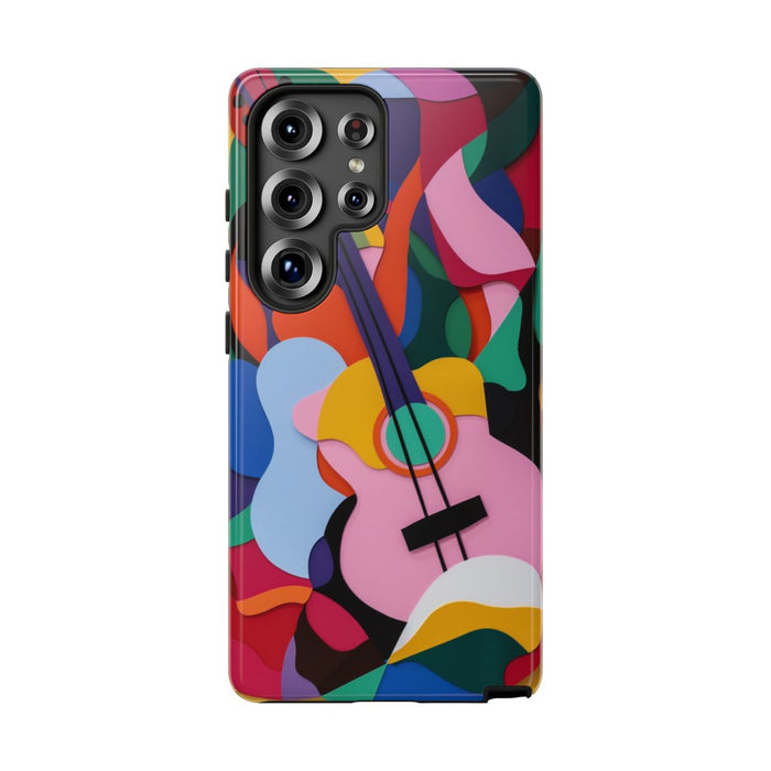 Kleurrijke Abstracte Gitaar