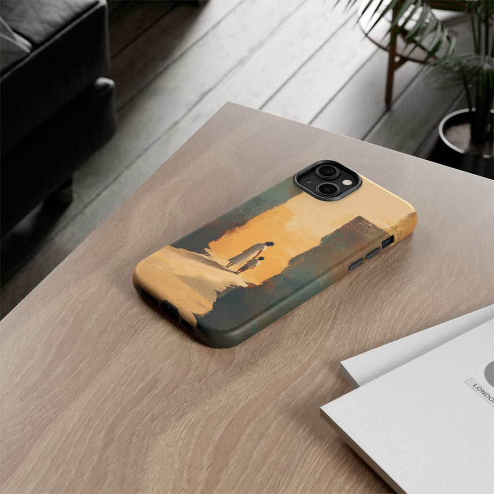 Vrouw en Kind op Gebroken Pad