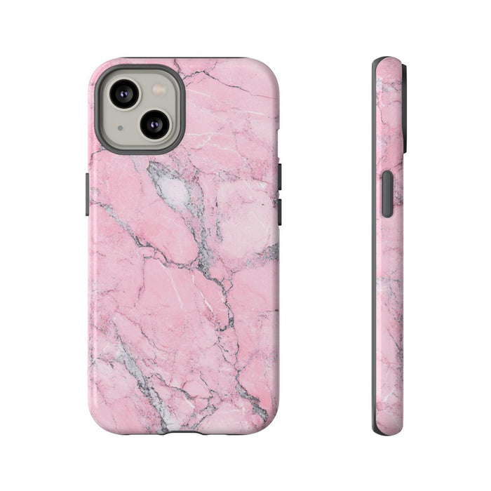 Roze Marmerstructuur met Glanzende Afwerking