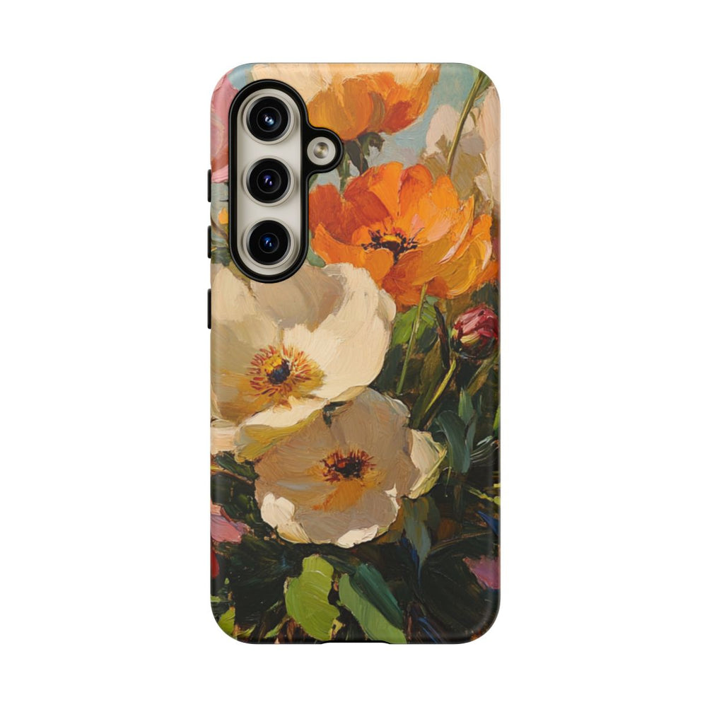 Kleurrijk Bloemen Olieverfschilderij