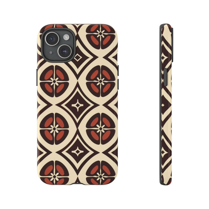 Geometrisch Bruin-Beige Patroon