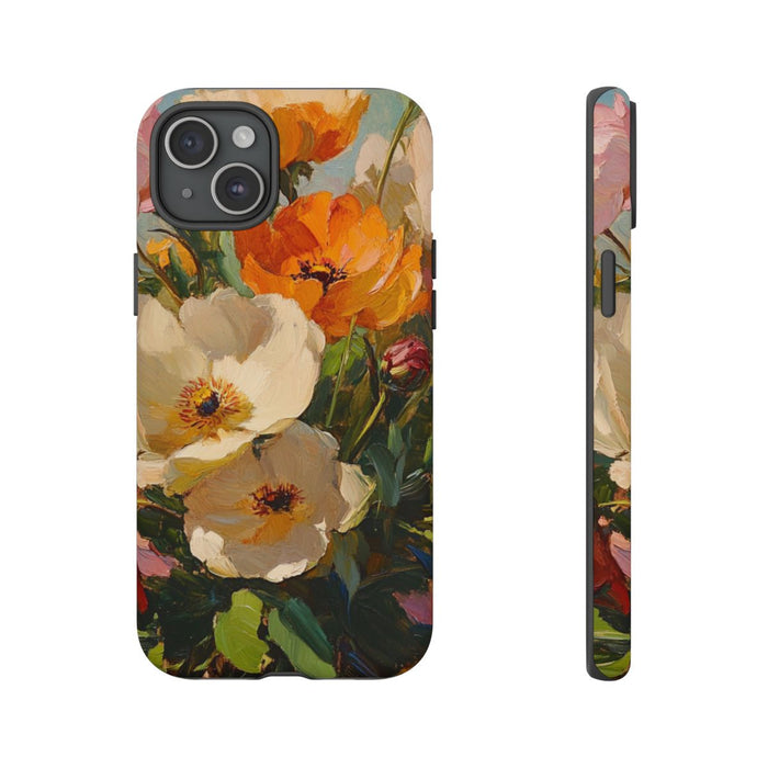 Kleurrijk Bloemen Olieverfschilderij