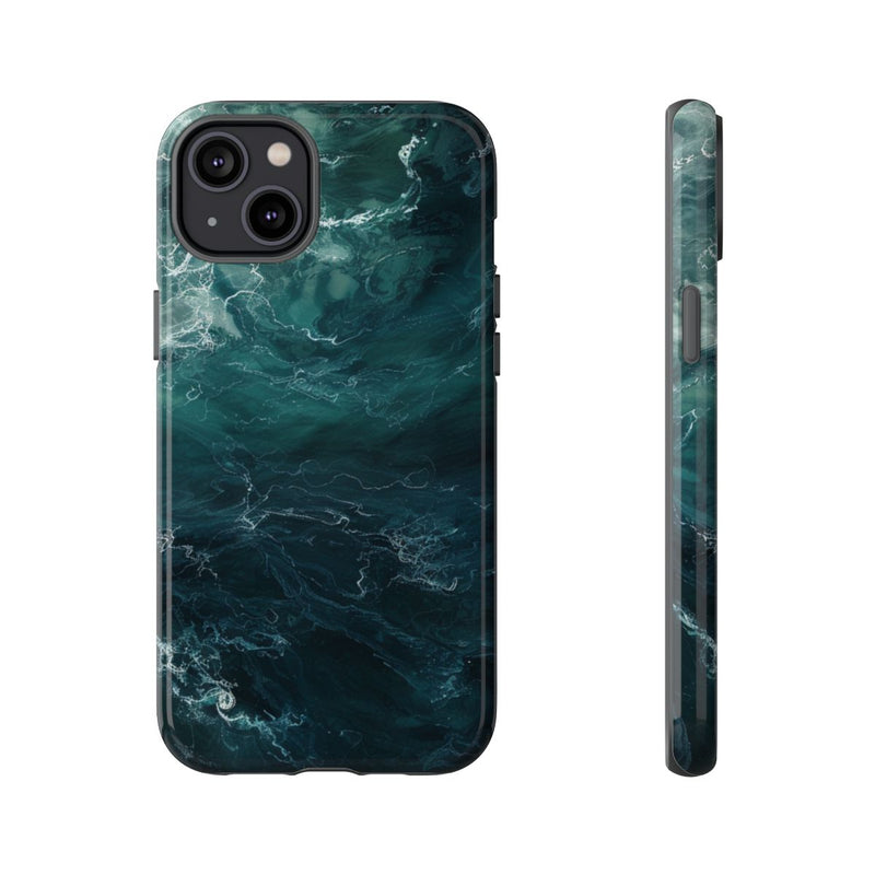 Donkere Waterdiepte Abstracte Kunst