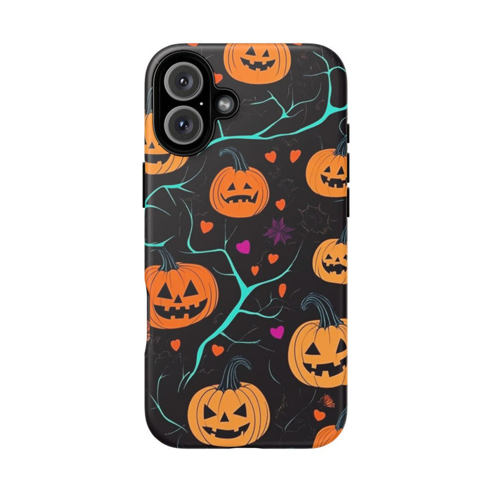 Herfstige Pompoenen en Hartenpatroon