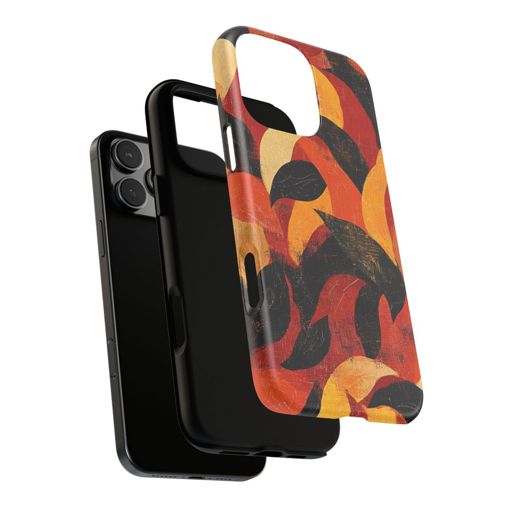 Abstract Herfstbladeren Patroon
