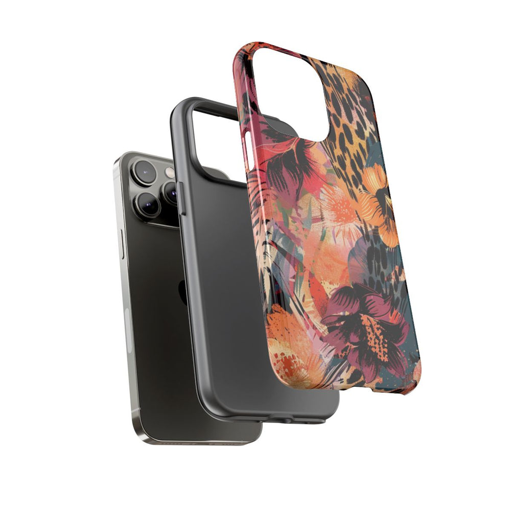 Abstracte Bloemen- en Dierenprint