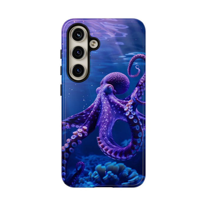 Paarse Octopus Onderwaterlandschap