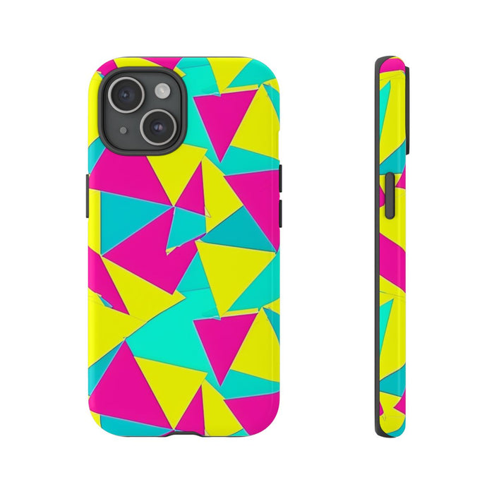Neon Driehoekenpatroon