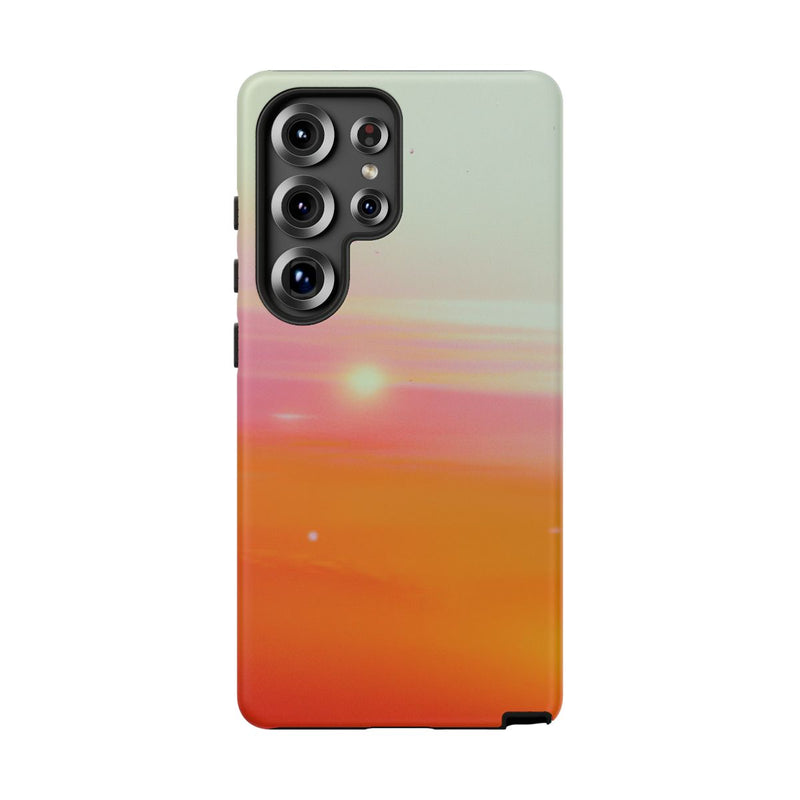 Abstracte Zonsondergangverloop