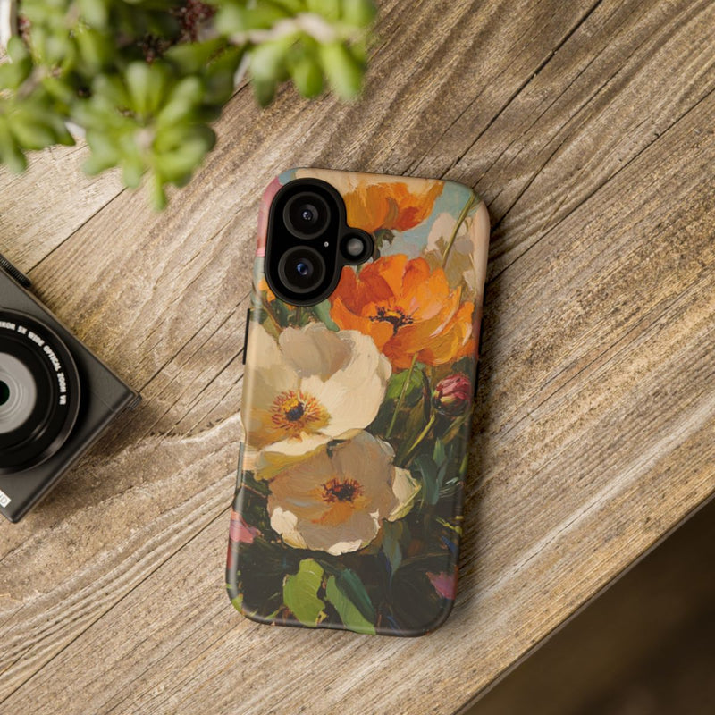 Kleurrijk Olieverfboeket met Bloemen