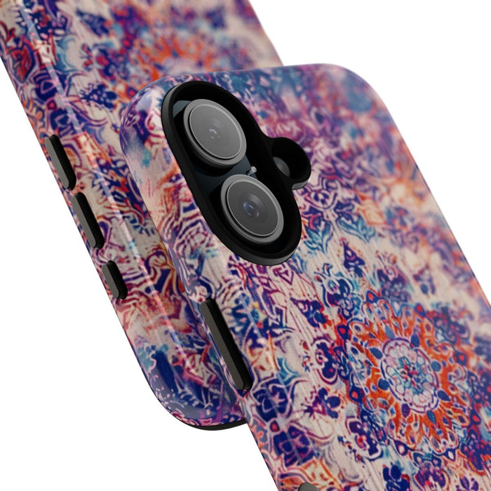 Gedetailleerd Psychedelisch Oosters Tapijtpatroon