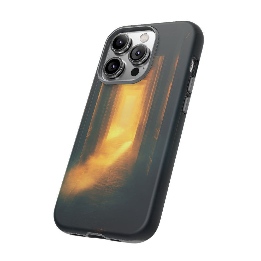 Mistige Verlichte Gang