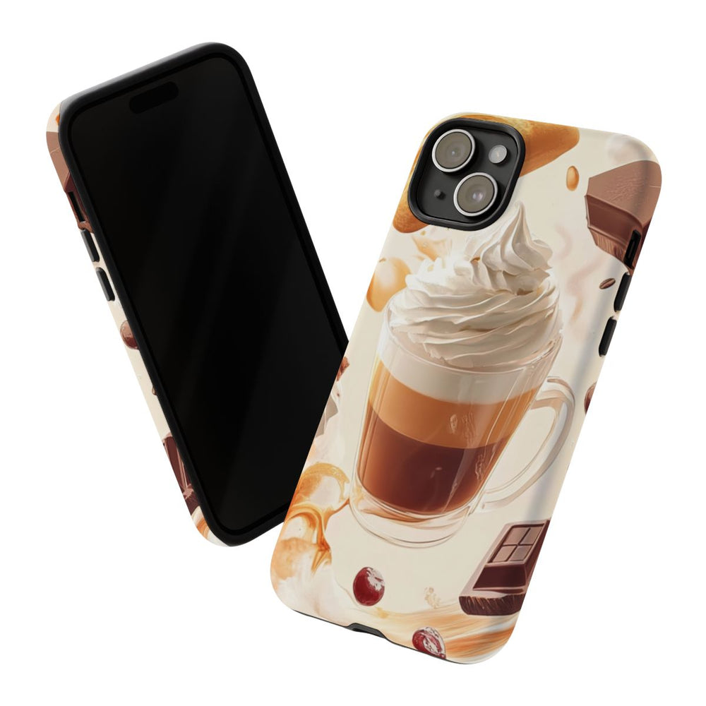 Dynamische Illustratie van Koffie en Zoetigheden