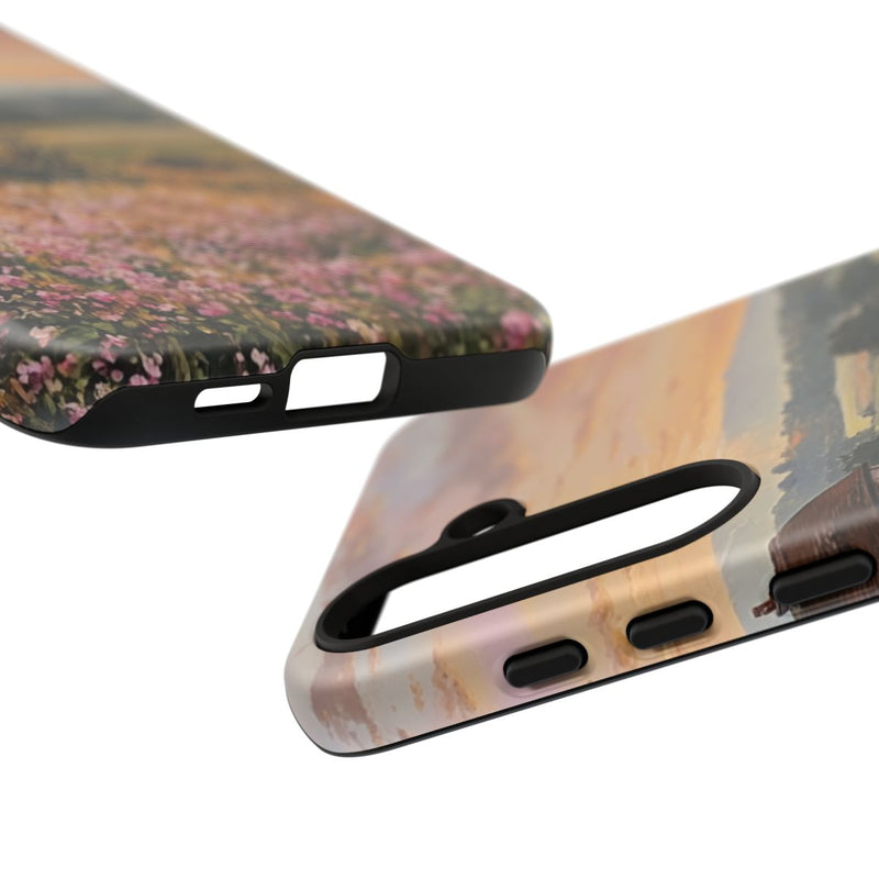 Landelijk Ochtendlandschap met Bloemen