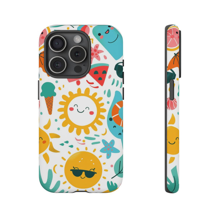 Vrolijke Zomerzonnetjes en Lekkernijen Patroon