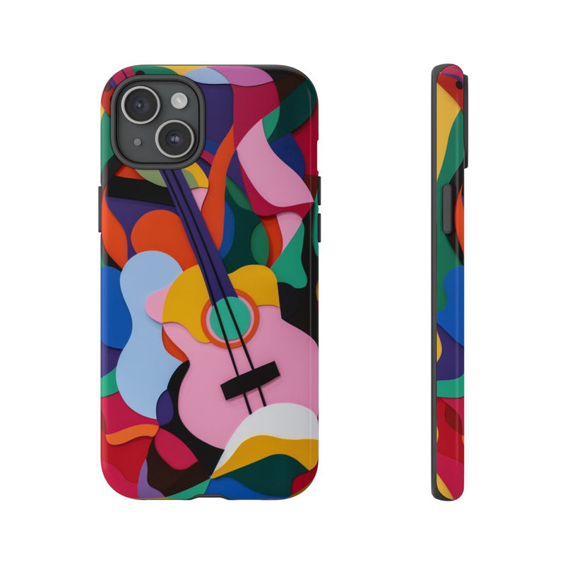 Kleurrijke Abstracte Gitaar