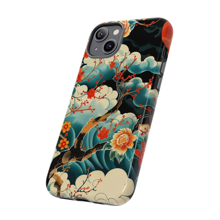 Bloemrijke Tak onder de Maan