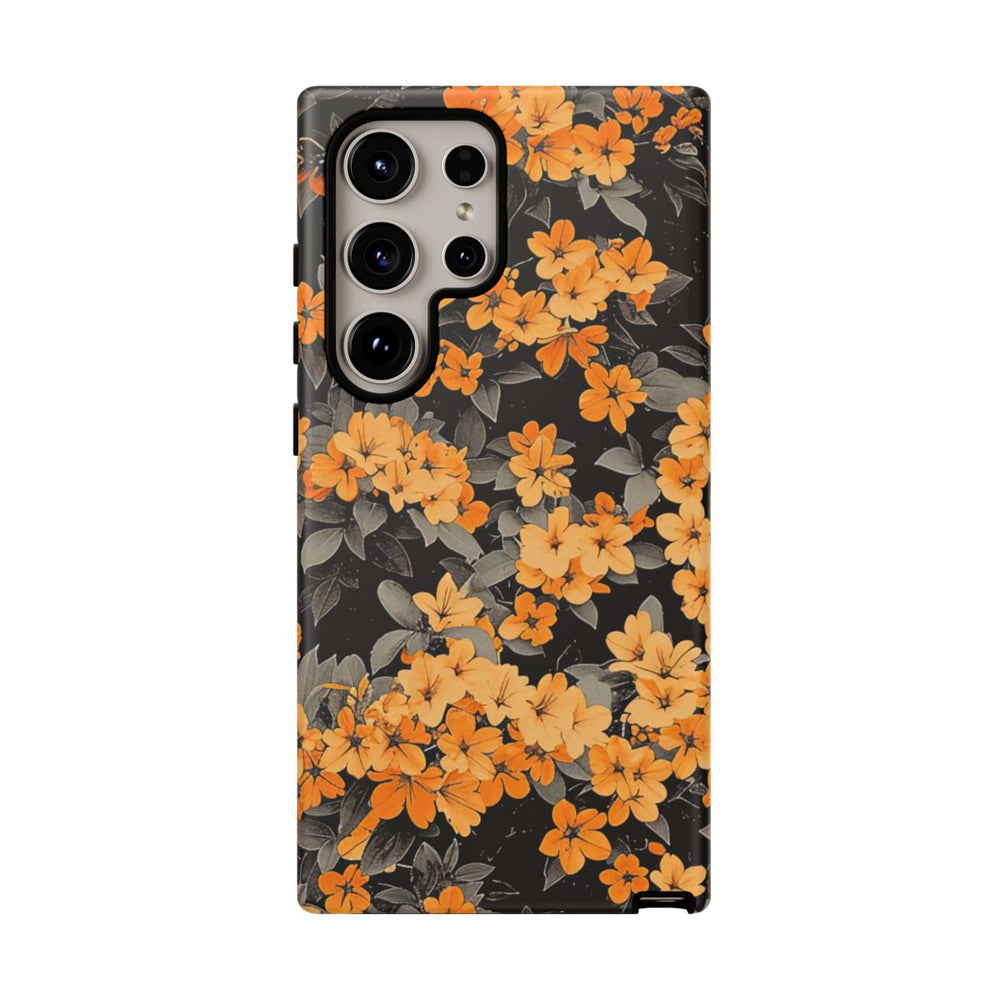 Oranje Trompetbloem in Bloei