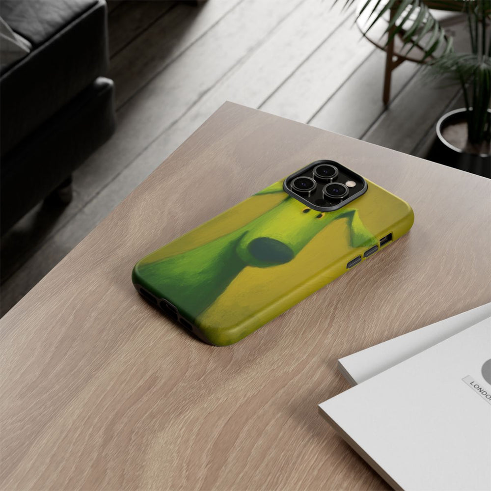 Groene Hond Mat Sterk Hoesje