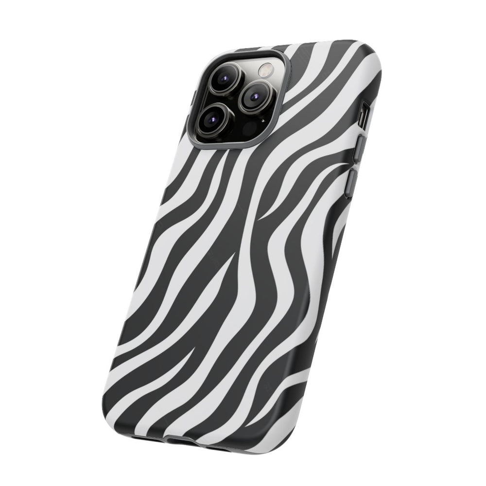 Zwart-Wit Zebra Strepenpatroon