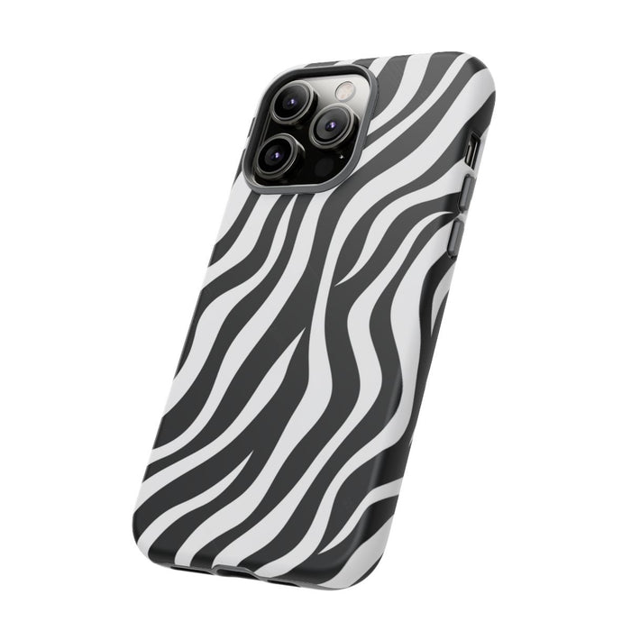 Zwart-Wit Zebra Strepenpatroon
