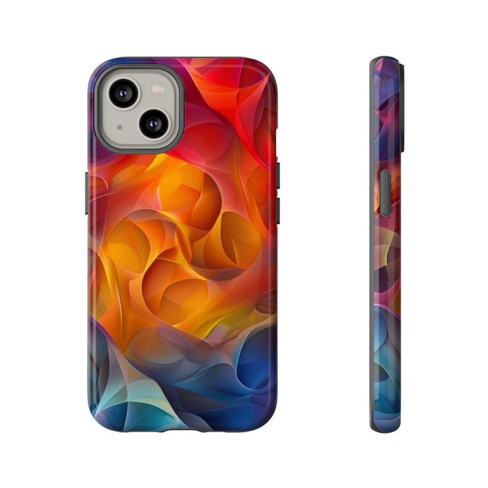 Kleurrijke Abstracte Vloeiende Vormen