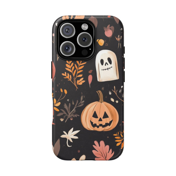 Halloween Pompoen- en Spookmotief